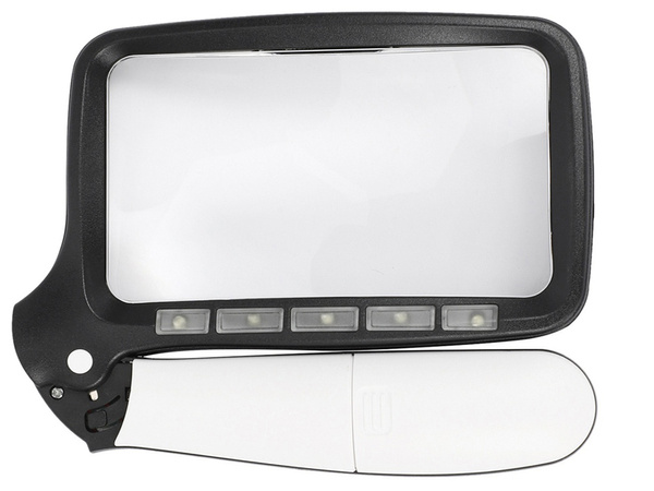 Lupa 3x con iluminación led