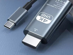 USB-C HDMI KÁBELOVÝ ADAPTÉR HUB USB TYP C NA HDMI 4K 180 cm