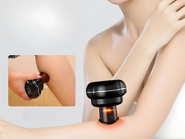 Chinese cupping vacuum massager with 12 suction power levels