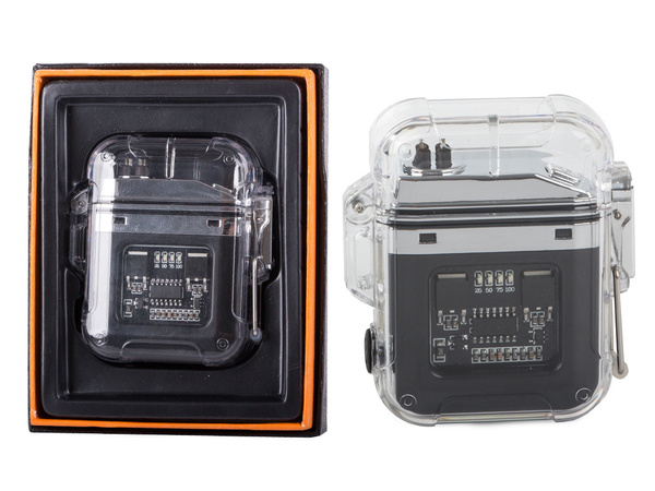 Plazma öngyújtó led lámpával elektromos usb