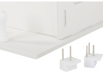 Organiser hanging shelf bathroom cabinet