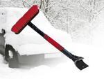 Scraper brush telescopic brush folding for car windows snow ice