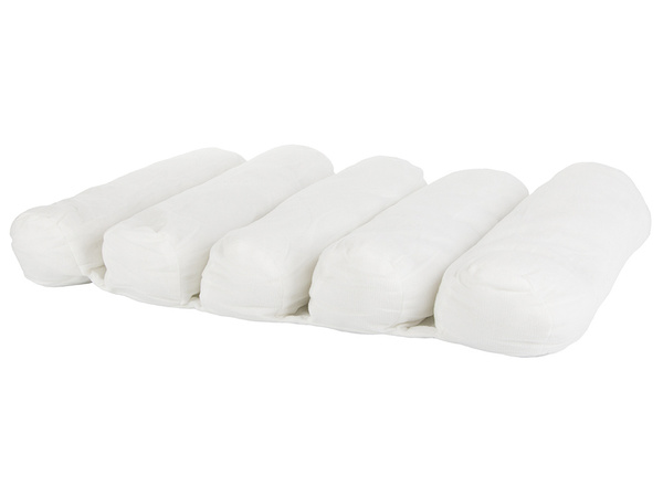 Orthopaedic pillow rollers for back legs head
