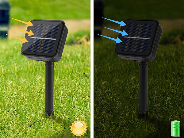 Garden garland solar lights 20 led multicolour