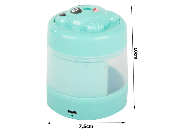 Sacapuntas electrico escolar sin cables usb
