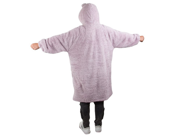 Couverture chaude surdimensionnée sweat-shirt xl épais 2in1 fourrure sweat-shirt à capuchon épais