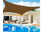 Parasol rectangulaire jardin voile imperméable 4x3m auvent