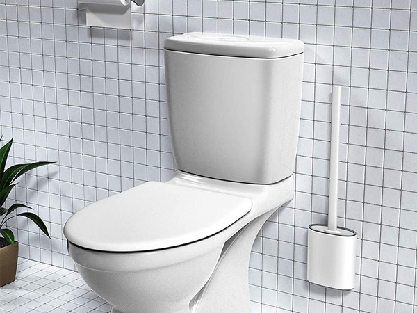 Perie de toaletă din silicon pentru baie wc