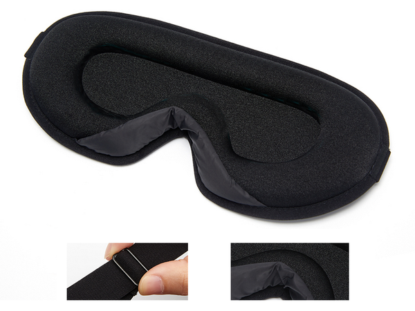 Bandeau pour les yeux pour dormir masque opaque doux meilleur sommeil détente