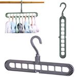 Drēbju skapis organizators apģērbu plaukts daudzfunkcionāls 2 gab.