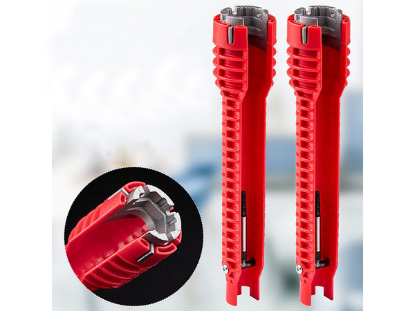 Llave de tubo para montar el grifo en el fregadero