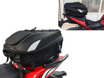 Nahrbtnik za motorno kolo motoristična čelada nepremočljiva torba pannier sedež 2v1