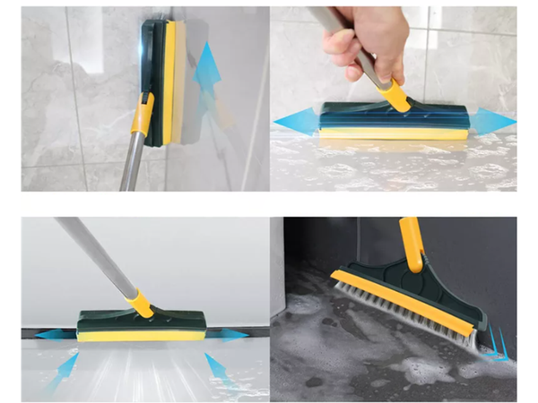 Cleaning brush with handle for gaps 100cm