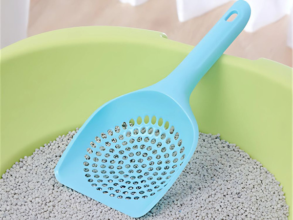 Łopatka do kuwety kota duża szpatułka do żwirku plastikowa wytrzymała