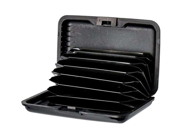 Etui na karty dokumenty aluminiowe portfel wallet