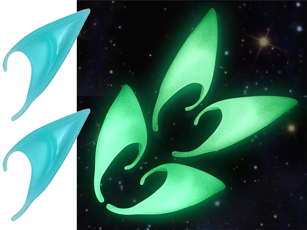 Gnomo artificial orejas de elfo brillantes