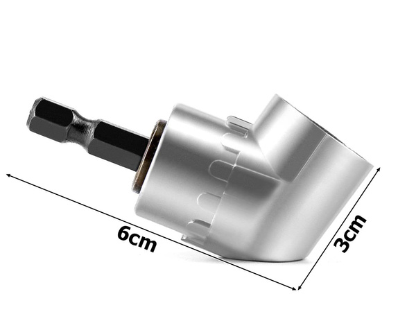 Kotni adapter izvijač vtičnica šestilo držalo