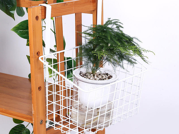 KOSÁR FÉM AJTÓRA AKASZTHATÓ SZERVEZŐ KONYHAI AKASZTÓS POLC