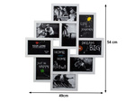 3d foto okvir multi foto okvir 10 fotografij velik