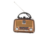 Retro cocina radio móvil fm am bluetooth usb recargable antena