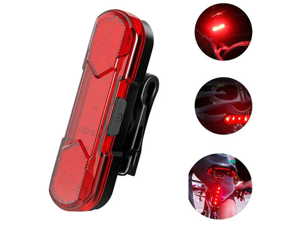Luz delantera trasera led kit usb