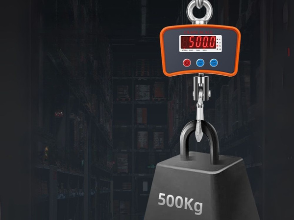 Kablio krautuvo krano skalė 500kg 0,5t lcd pakabinamas saugojimo pakabukas žemės ūkio skalė