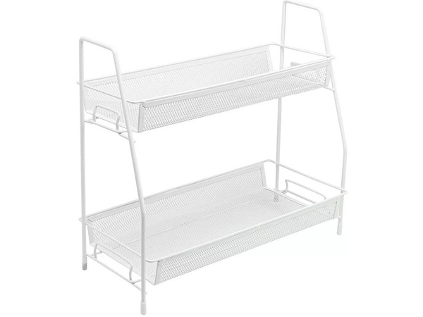 Estante de cocina organizador de cocina de pie especiero loft de dos niveles