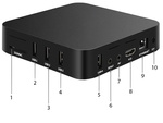 Smart tv box android 4k multimediálny prehrávač