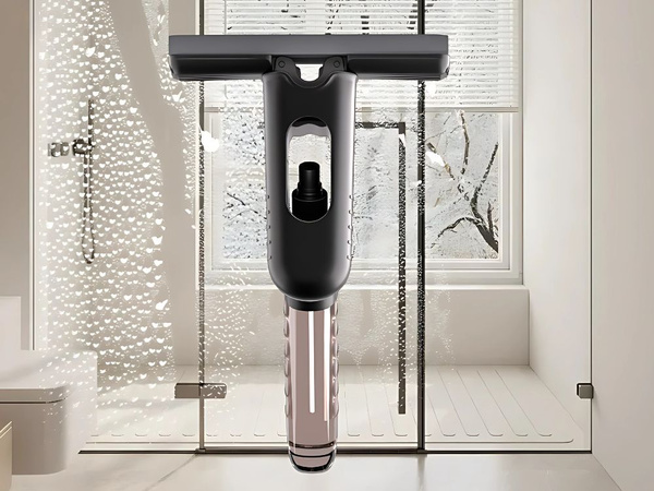 Mini hand mop with water tank and washer for windows floors furniture glass