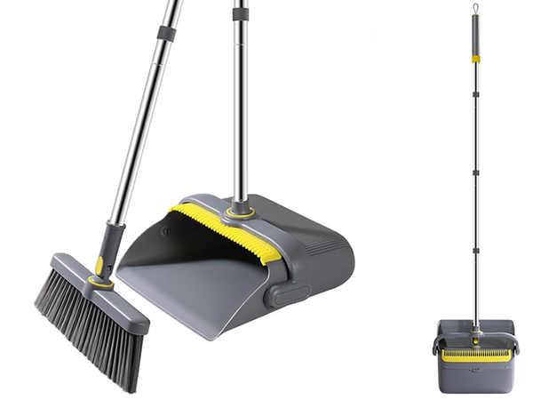 Kehrset für faule männer swifter bürste mop reinigung wischer kehrblech 2in1
