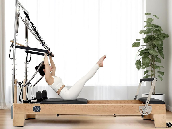 REFORMER PILATES LIT D'EXERCICE ÉQUIPEMENT DE FITNESS