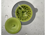 Silicone strainer strainer sink drain plug