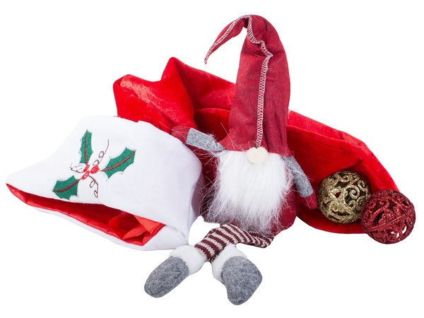 Gnome de noël gnome de noël sous l'arbre de noël
