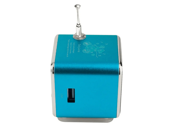 Bezdrôtový reproduktor prenosné mini rádio fm led bluetooth mobilné microsd