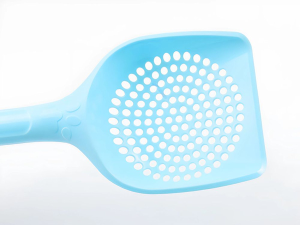 Łopatka do kuwety kota duża szpatułka do żwirku plastikowa wytrzymała