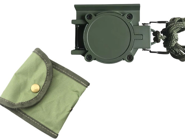Compas militaire tactique professionnel règle métallique verrouillable