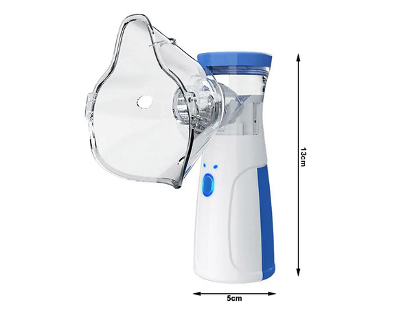 Inhalador nebulizador malla inalámbrico portátil máscara silenciosa