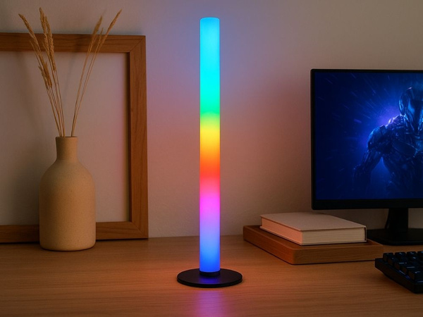 Stojací lámpy na podlahu k psácím stolům 40 cm led rgb moderní dekorativní