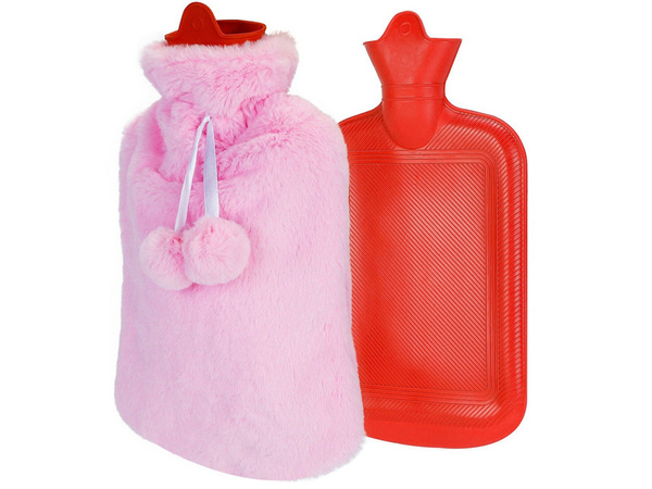 Plüschgummi-thermowärmer gross im bezug weiches fell