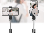 Selfie lazdos trikojis nuotolinio valdymo pultas bluetooth