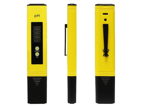 Electronic ph meter water tester calibration