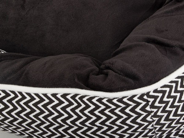 Hundebett weiches bequemes flauschiges plüschbett mit kissen