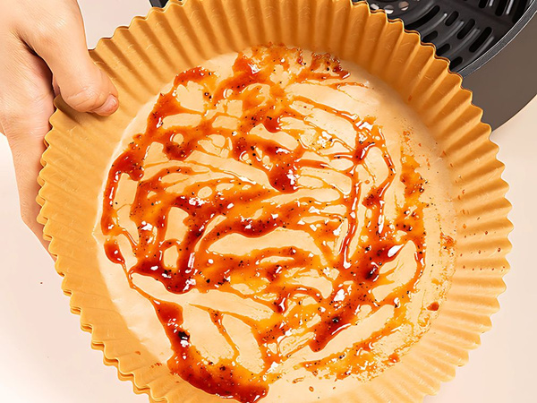 Cartucho de papel para la freidora de aire fresco sin grasa 50pcs