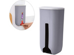 Bin for carrier bags kitchen bag organiser for the wall