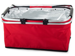 Thermal folding picnic basket insulating shopping basket