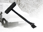 Scraper brush telescopic brush folding for car windows snow ice