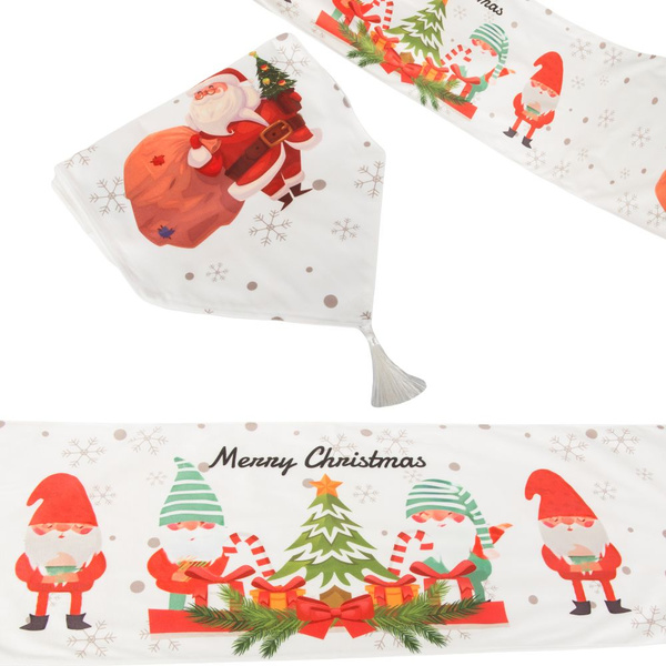 Kalėdų stalo bėgikas mickey eve kalėdoms 205x35cm