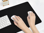 Gaming keyboard pad xxl 90x40 cm anti-slip negro