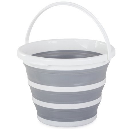 Silicone bucket folding reinforced 10l