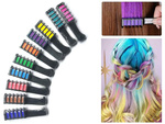 Crayon de teinture lavable pour cheveux 10pcs
